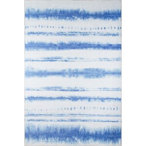 Sand and Surf Blue/White Area Rug