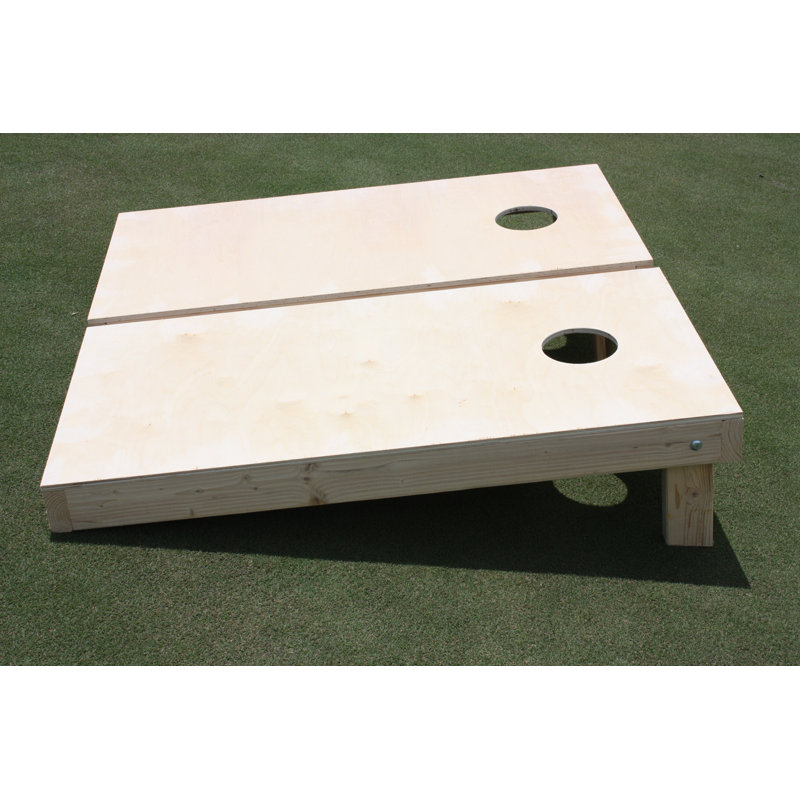 All American Tailgate 2 X 4 Solid Wood Cornhole Board Reviews