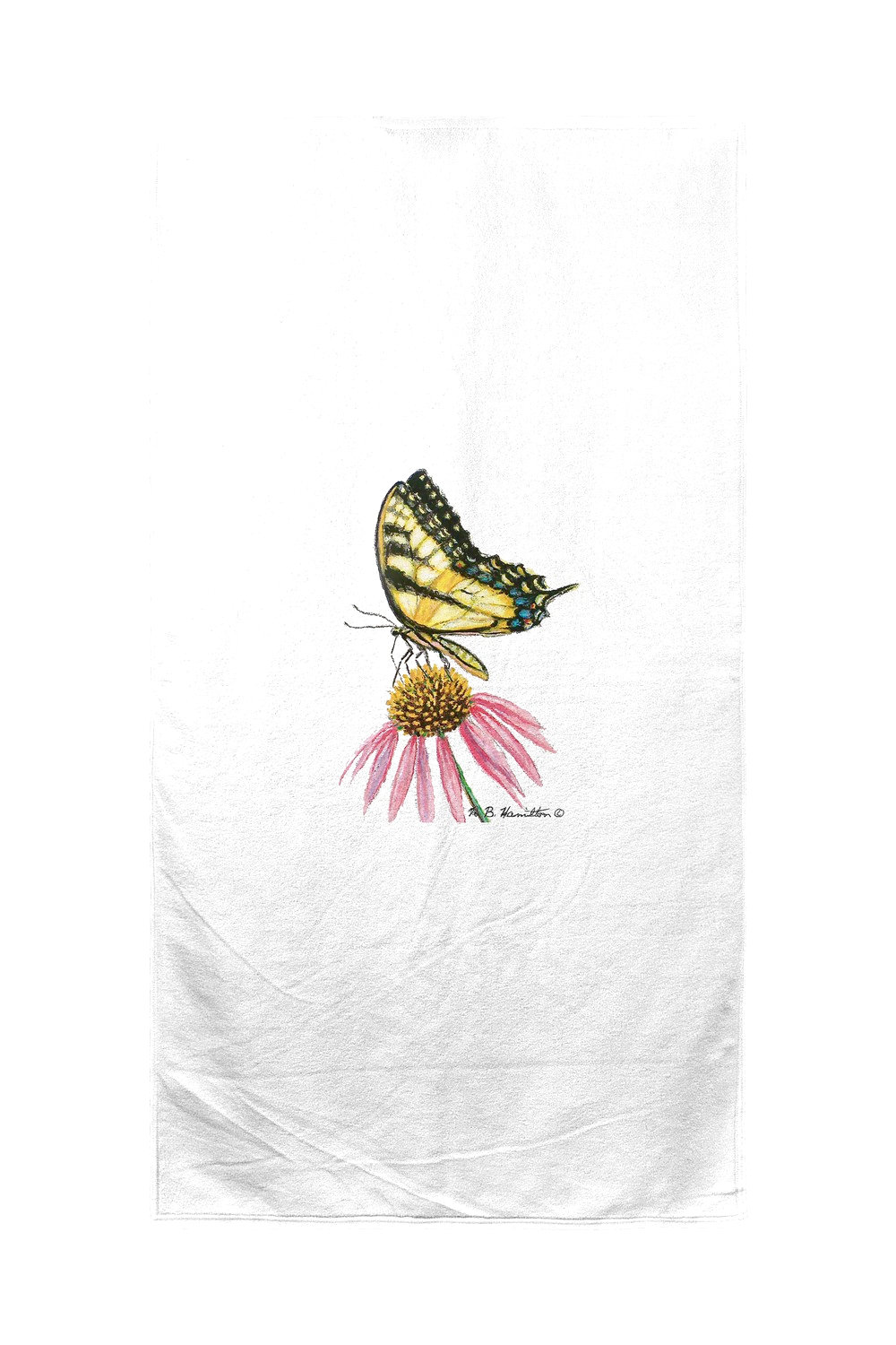 butterfly beach towel