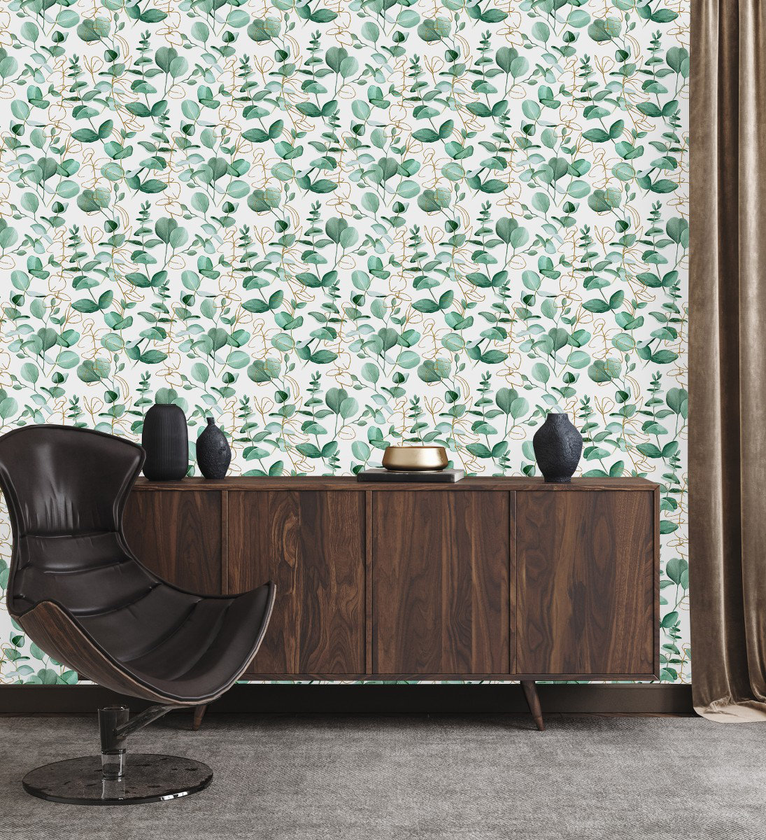 Red Barrel Studio® Kendar Peel & Stick Floral Wallpaper | Wayfair