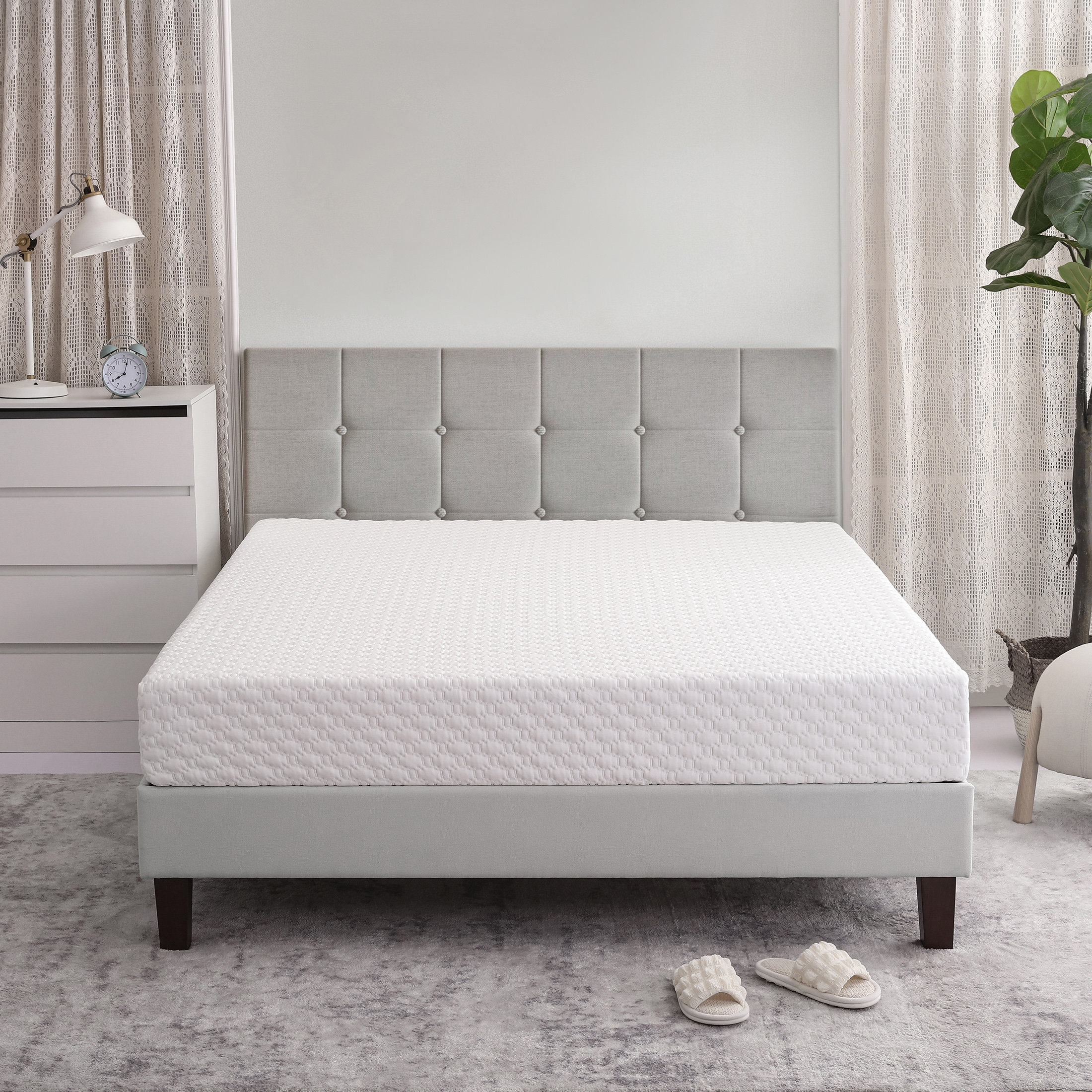 Alwyn Home Melini 8'' Medium Memory Foam Mattress Wayfair
