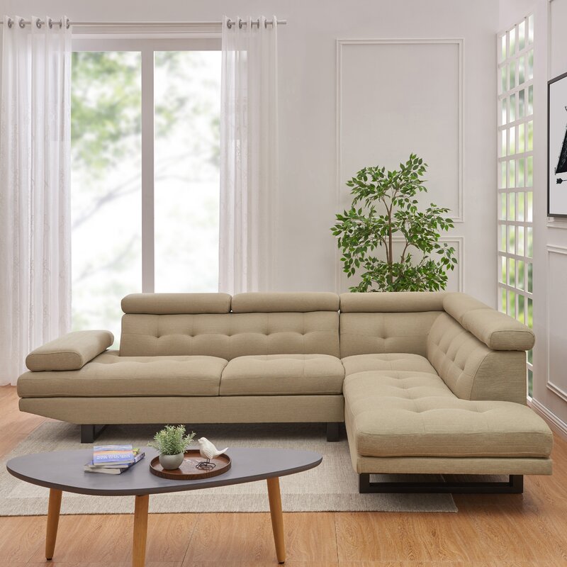 Zipcode Design Pettit Sectional Sofa