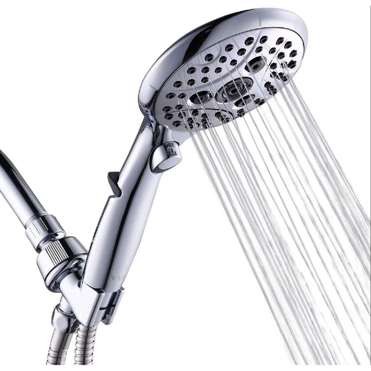 Rain Shower Head High Pressure Shower Heads Set Detachable Shower Head with handheld Adjustable Replacement Hand Held Showerhead Set With 59 Inch Stainless Steel Hose,Shower Head Holder 