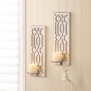 Deco Mirror Wall Sconce (Set of 2)