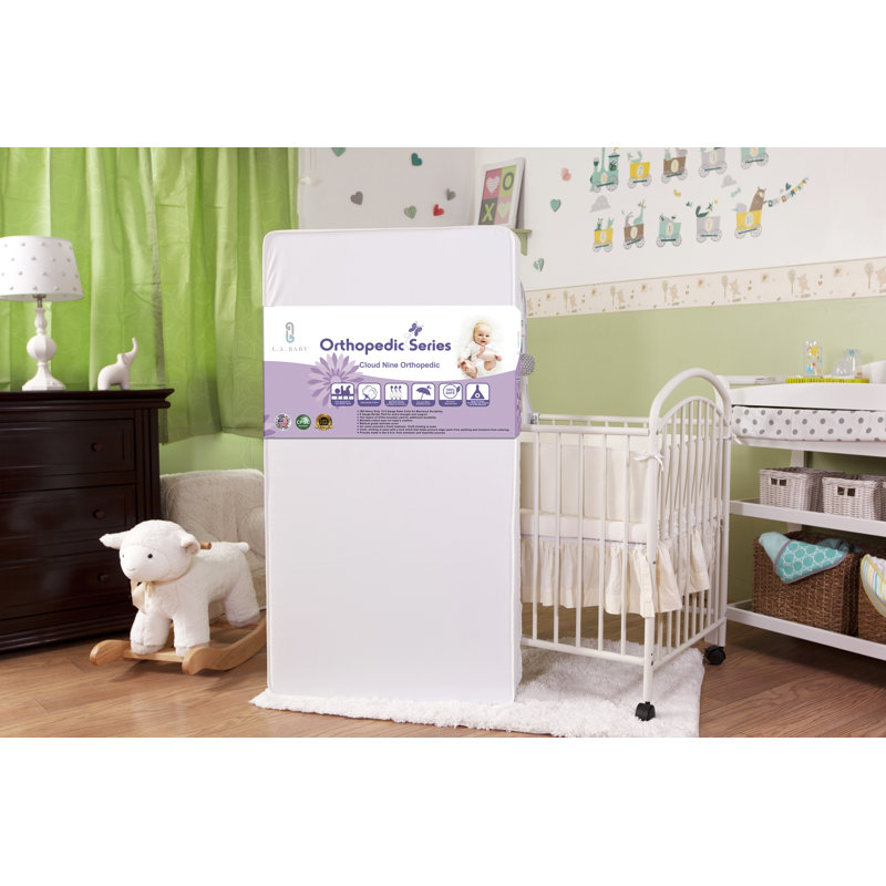 38x89 square end crib mattress