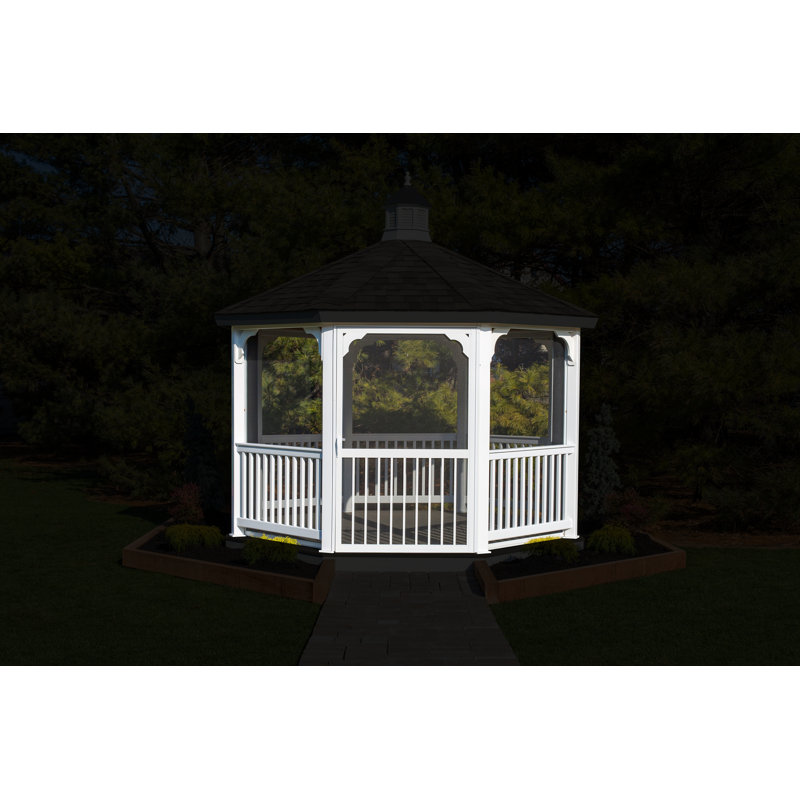 Yardcraft Screen Kit For 12 Ft Octagon Gazebo Wayfair