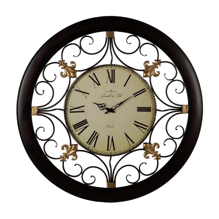Castleton Home 92cm Wall Clock & Reviews | Wayfair.co.uk