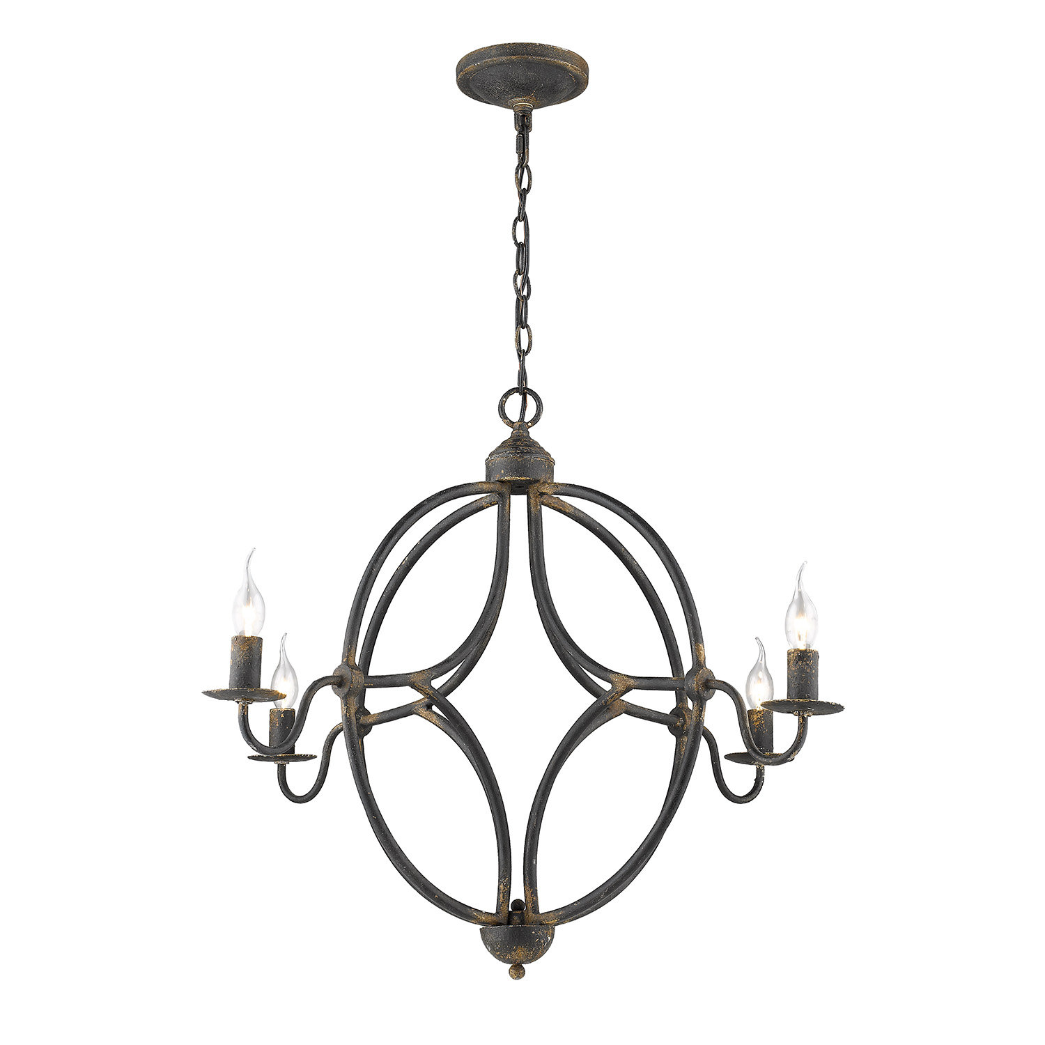 August Grove Castlebar 4 Light Candle Style Classic Traditional Chandelier Reviews Wayfair