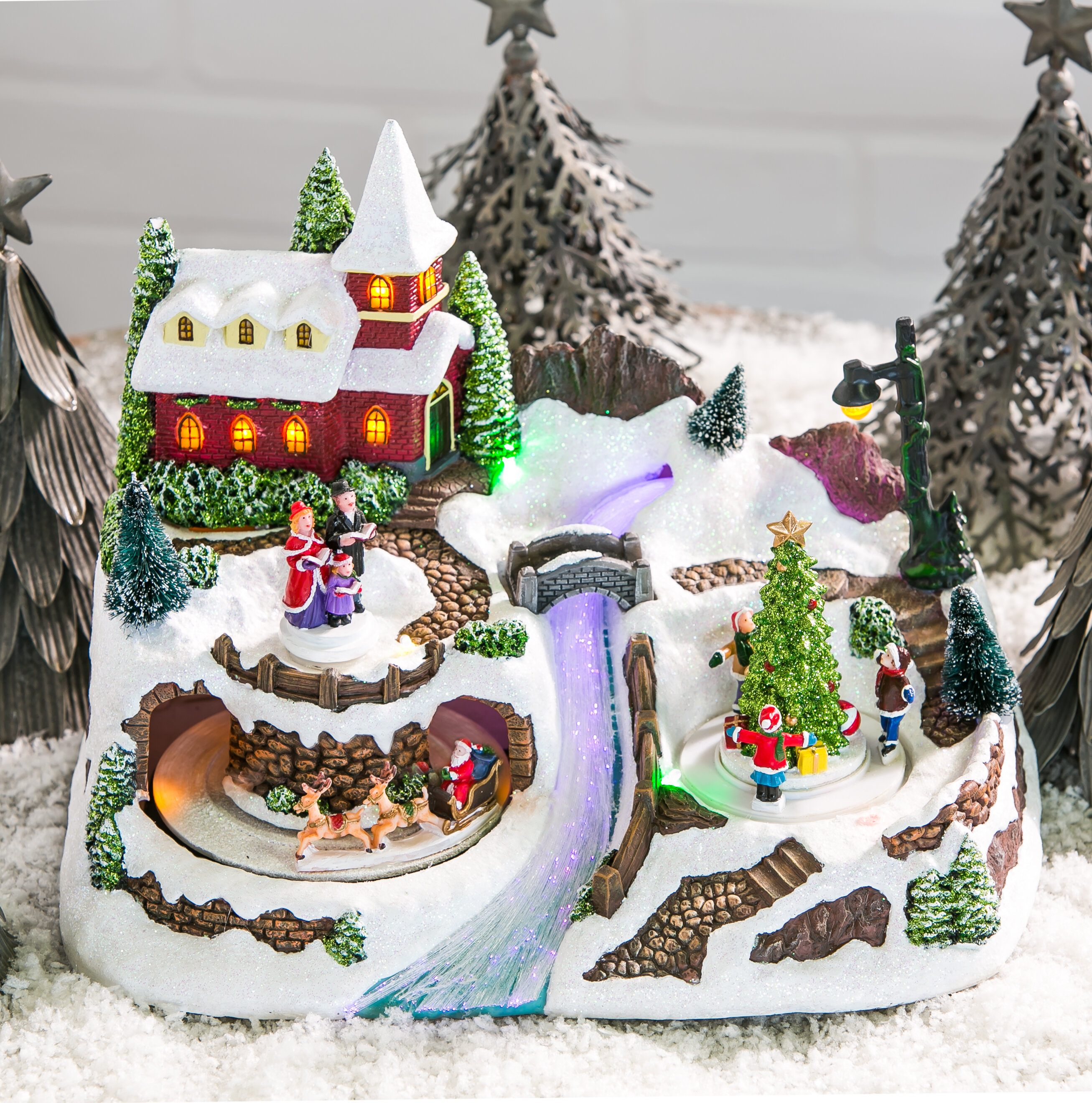 Musical Christmas Villages You Ll Love In 2021 Wayfair