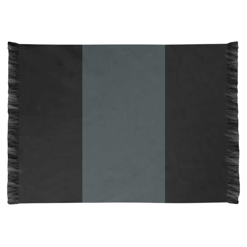East Urban Home Nhs National Hockey Stripes Steel Gray Area Rug Wayfair