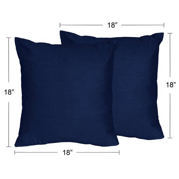 The Pillow Collection Neima Stripes Pillow Blue 