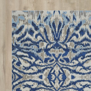 Beach Channel Blue Haze Area Rug