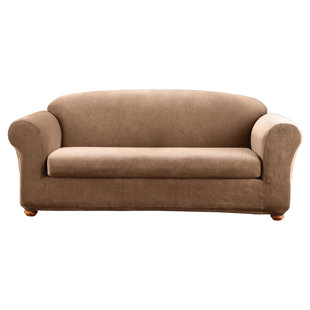 4 Piece Sofa Slipcover Wayfair Stretch Madison Box Cushion Sofa Slipcover