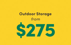 SALE! Outdoor Storage From $275