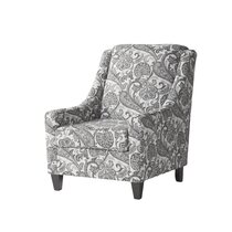 black and white paisley chair