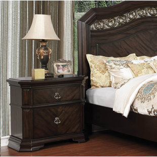Rudisill 3 Drawer Nightstand
