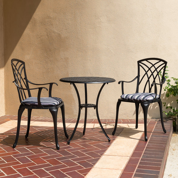 bistro table and chairs