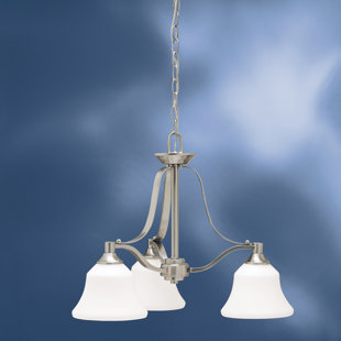 Go to store & view more images Avilla 3-Light Shaded Chandelier by Alcott Hill