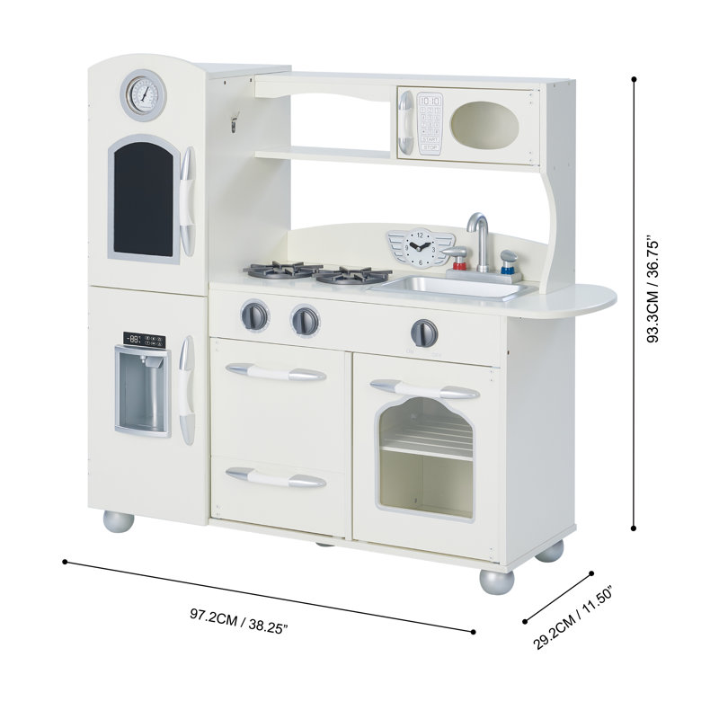 white play kitchen set