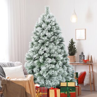 Details about   Christmas Tree Pine White Big x  mas House Decor Tree 