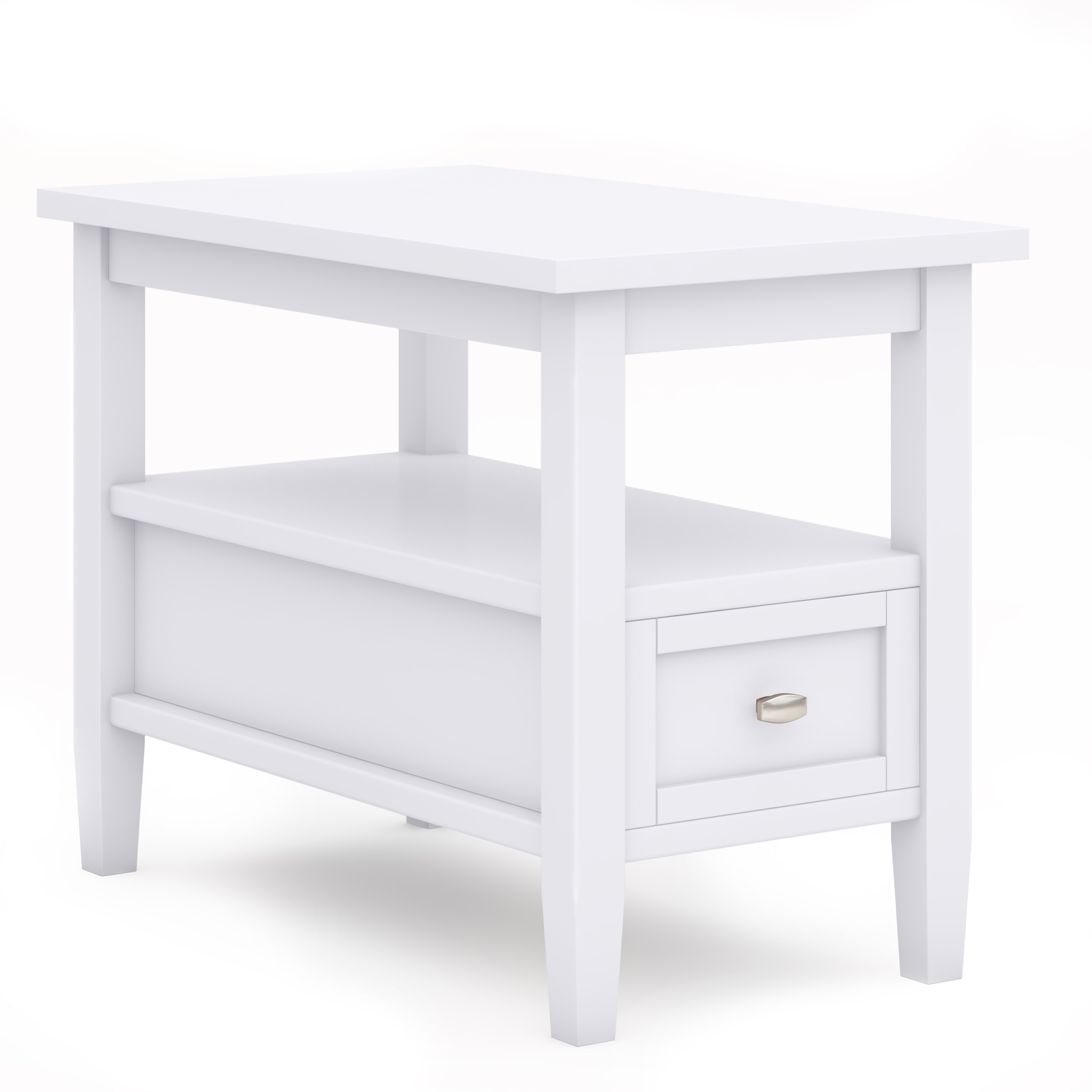 Winston Porter Oyama Solid Wood End Table With Storage Reviews Wayfair