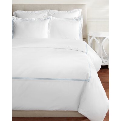 Winston Porter Euston 100 Cotton Duvet Cover Set Size Queen Color Blue