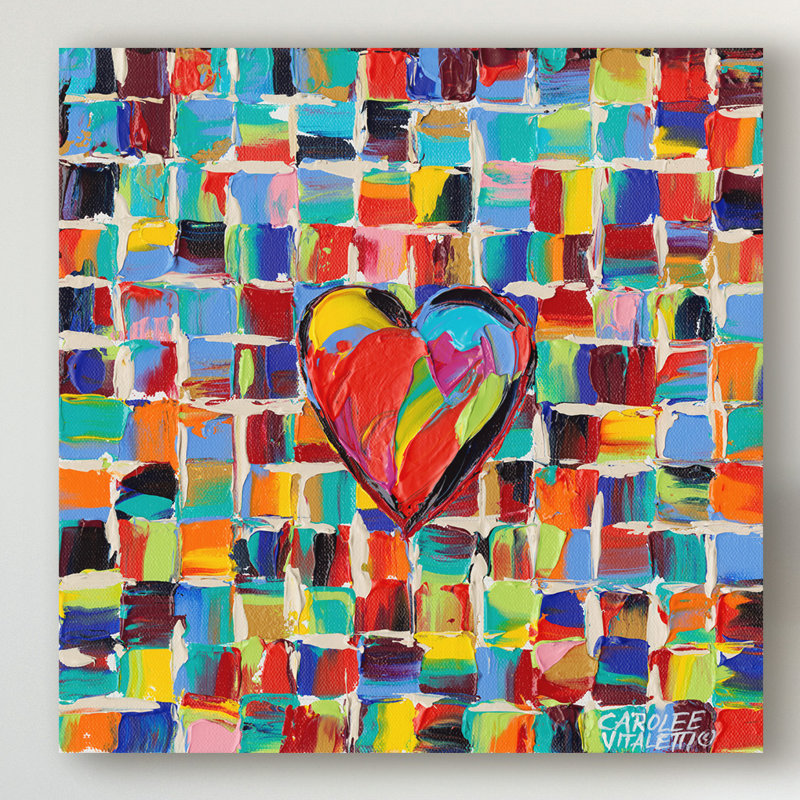 East Urban Home Love Of Color I Acrylic Painting Print On