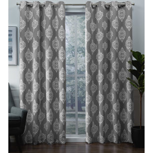 Gray And Plum Curtains Wayfair