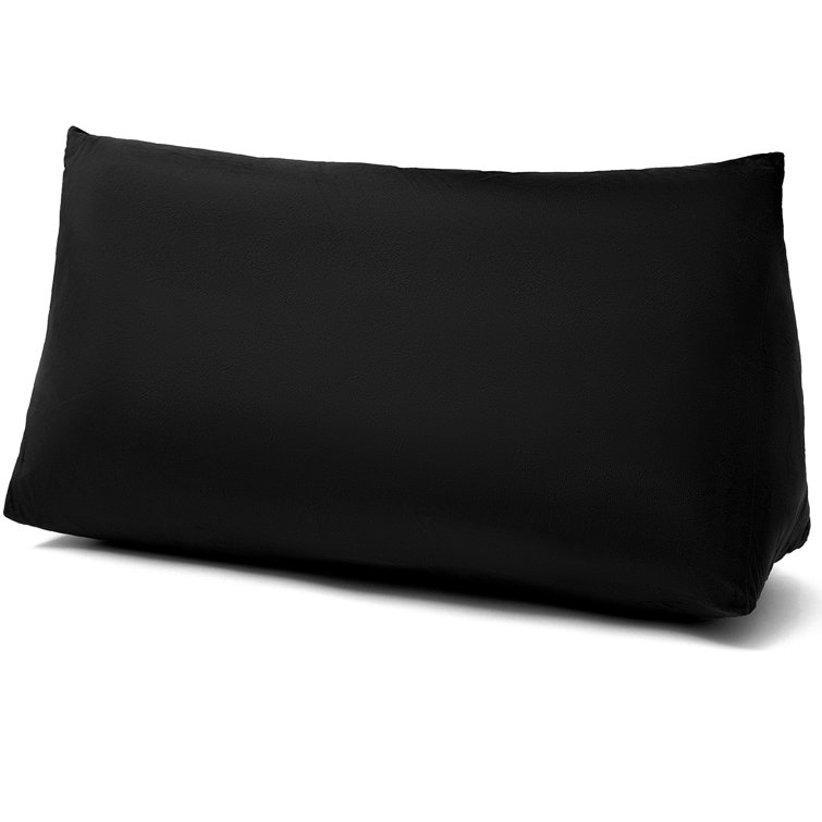 black wedge pillow