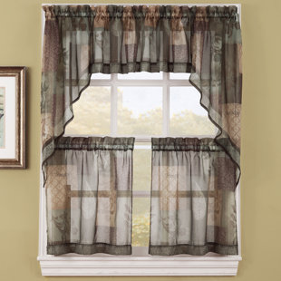 Window Swags Wayfair Eden Sheer Window Swags Set Of 2