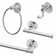 Gatco Cafe 4 - Piece Bathroom Hardware Set & Reviews | Wayfair