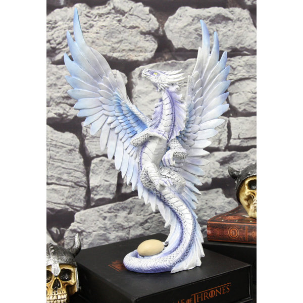 World Menagerie Penndel Elemental Sandstorm Cloud Wind Dragon Figurine Wayfair