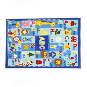 Fun Time Letters and Names Area Rug