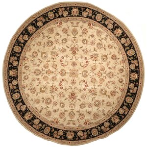 Persian Court Beige/Black Rug