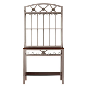 Marabella Decorative Baker's Rack with Wine..