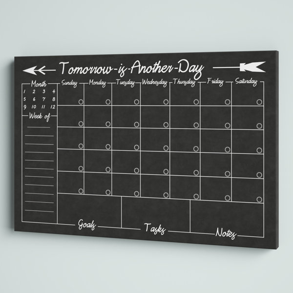 Reusable Wipeable Fridge Magnetic Weekly Planner Organiser Calendar Memo Board 