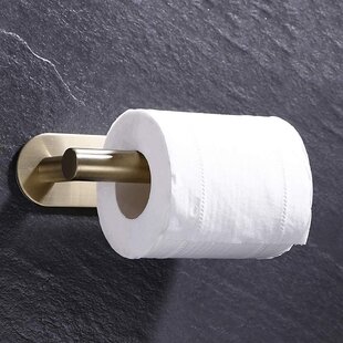 Toilettenpapierhalter für Küchenpapier Wandspenderhalter Gold 
