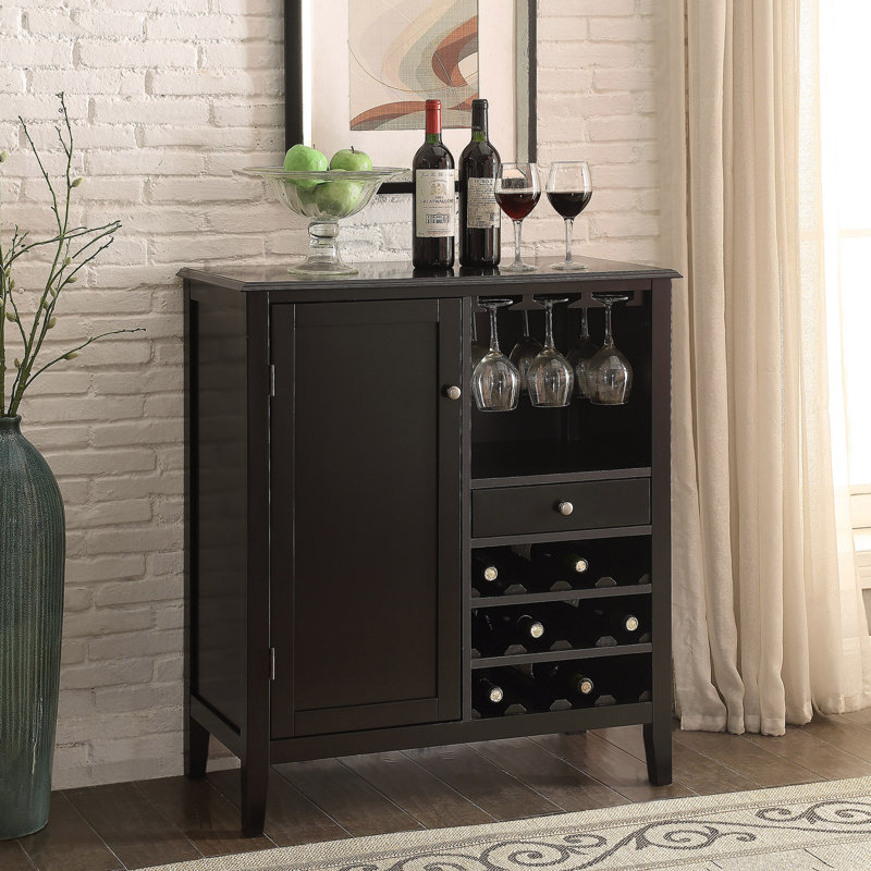 Homestyle Collection Cabernet Mini Bar With Wine Storage Reviews