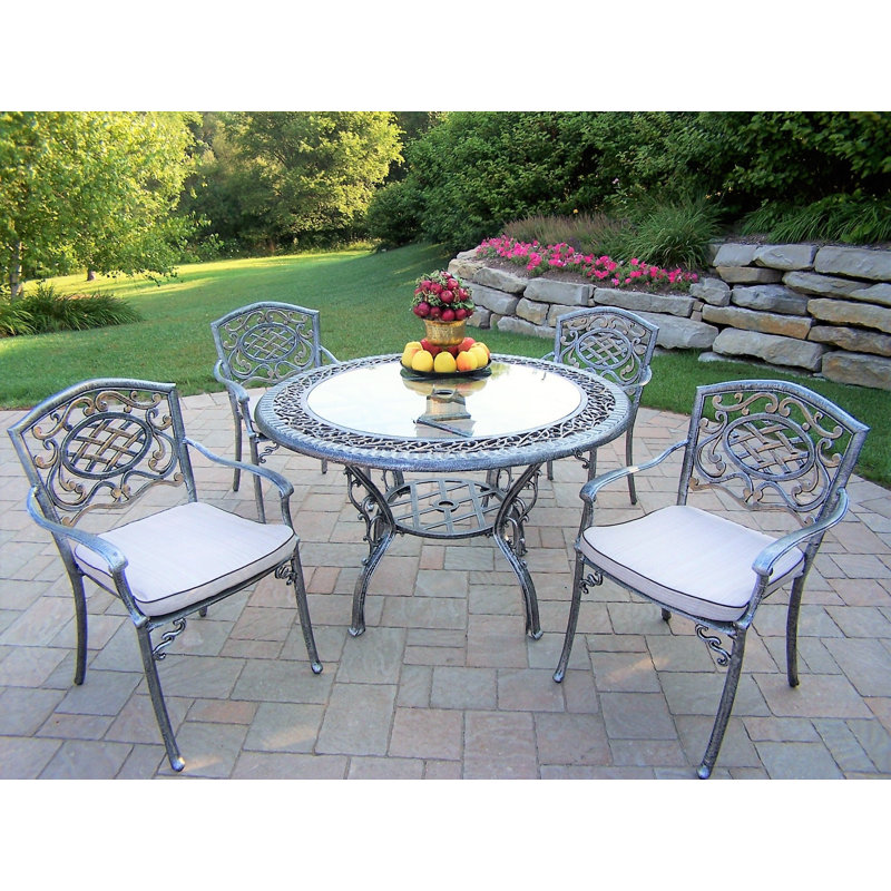 Astoria Grand Mcgrady 5 Piece Dining Set With Cushions Wayfair