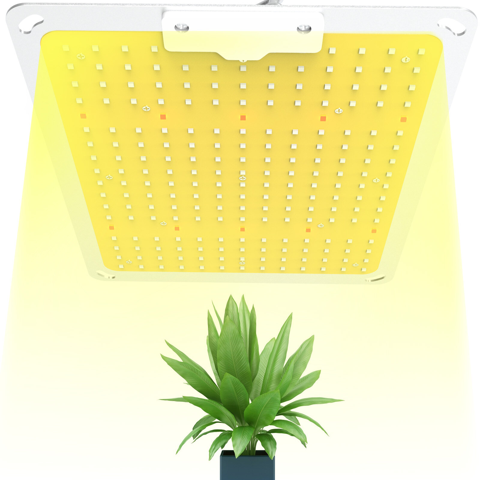 2X 80 LED Grow Light Bulb Indoor Plants Growing Lights Full Spectrum Flower Lamp 