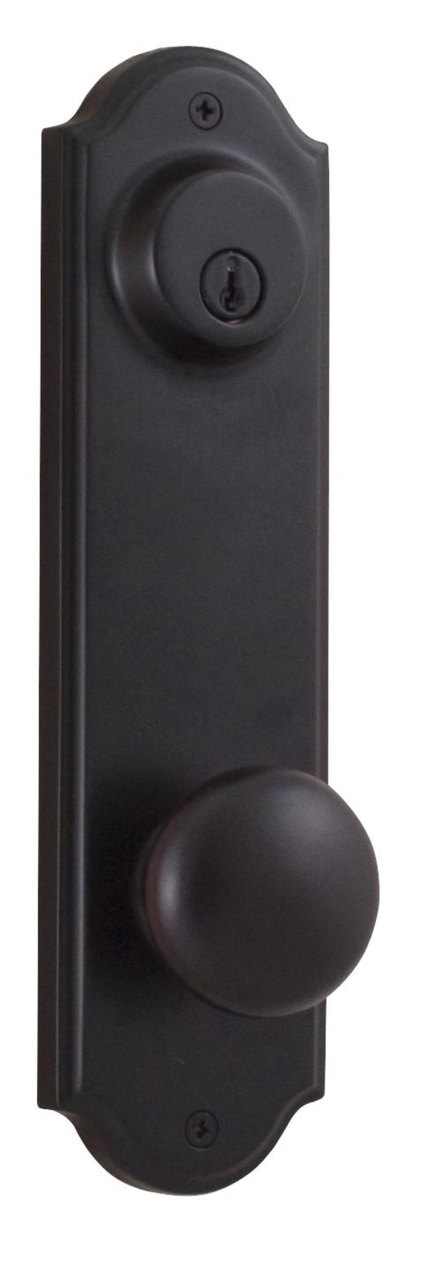 Weslock Mansion/Philbrook Double Cylinder Interior Knob Set (Exterior