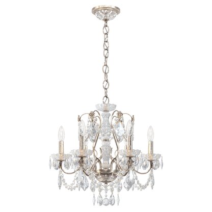 Schonbek Bordeaux 6 - Light Candle Style Empire Chandelier | Perigold