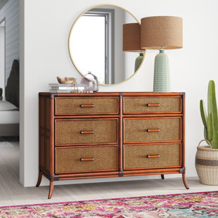 Go to store & view more images Lamont 6 Drawer Double Dresser by Bay Isle Home
