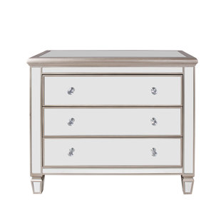 3 4 Drawer Mirrored Cabinets Chests You Ll Love In 2020 Wayfair