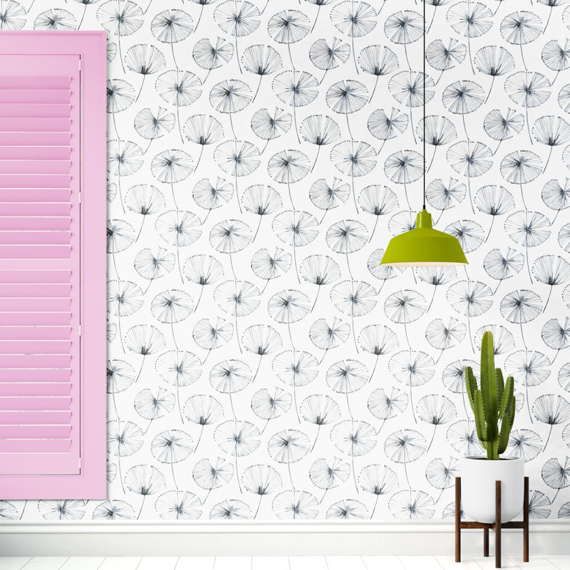 Hashtag Home Axel 216 L X 20 5 W Peel And Stick Wallpaper Roll