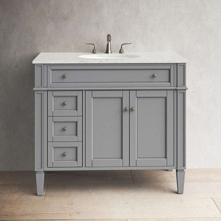 Birch Lane Antionette 40 Single Bathroom Vanity Set Reviews Wayfair