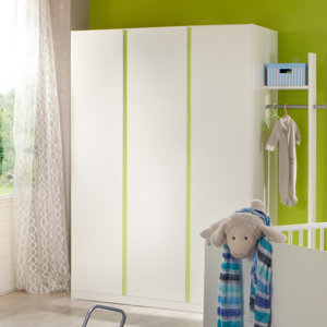Drehtürenschrank Bibi, 198 cm H x 135 cm B x 58..
