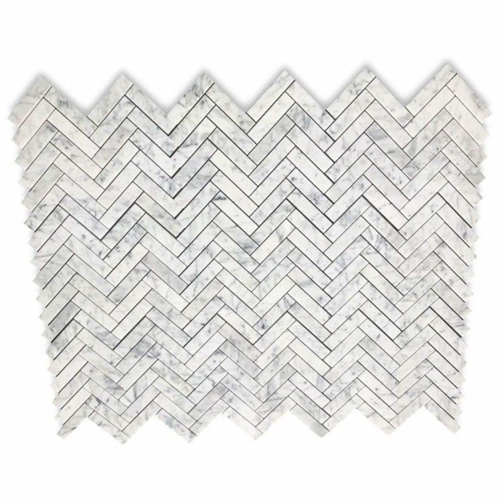 Tile Mosaic Depot 1 X 4 Marble Chevron Mosaic Wall Floor Tile Wayfair Tile Mosaic Depot 1 X 4 Marble Chevron Mosaic Wall Floor Tile Wayfair