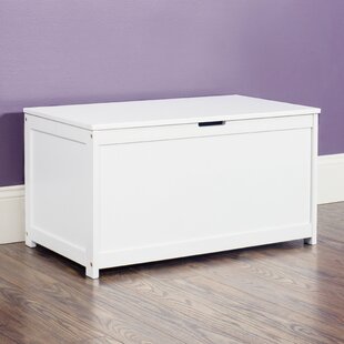 white toy box with lid