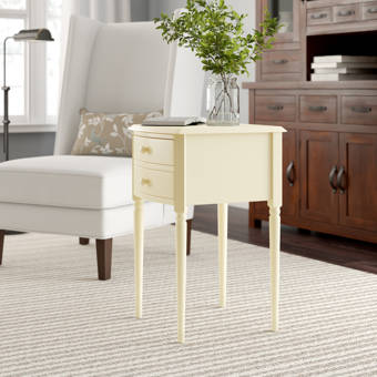 Winston Porter Middlebrooks End Table With Storage Reviews Wayfair